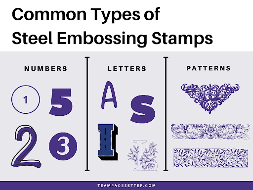 common-types-of-steel-embossing-stamps