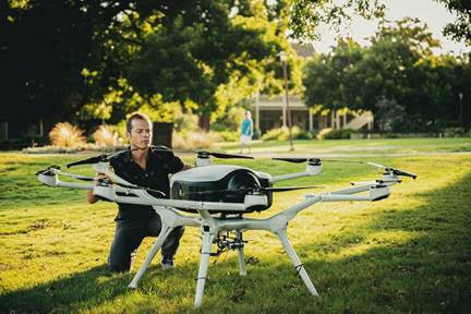 hydrogen powered delivery drone - nov 19 pacesetter newsletter